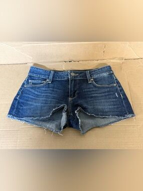 PAIGE Blue Denim Jeans Shorts
